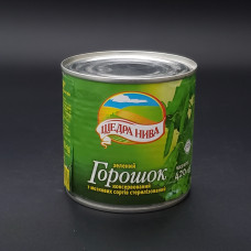 ГОРОШОК  420 Г  З/Б  ТМ ЩЕДРА НИВА  УП 12 ШТ шт