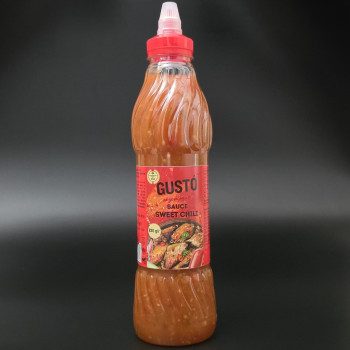 СОУС СОЛОДКИЙ ЧИЛІ П/БУТ 830 Г  ТМ GUSTO  УП 12 ШТ шт