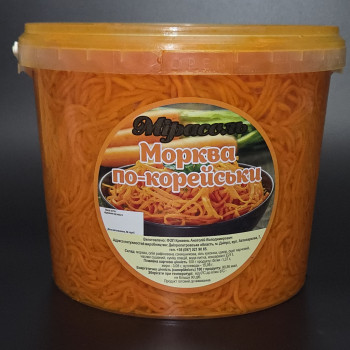 МОРКВА ПО КОРЕЙСЬКИ 3 Л ТМ МІРАСОЛЬ шт