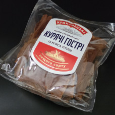 ЧИПСИ КУРЯЧІ ГОСТРІ 500 Г  ТМ КРАКОВЕЦЬКІ КОВБАСИ шт