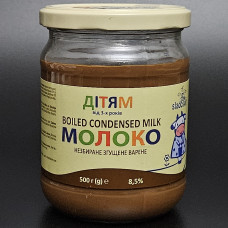 МОЛОКО СГУЩЕНЕ ВАРЕНЕ ІРИСКА  ДІТЯМ С/Б 500 Г   ТМ СЛАДОСВІТ УП 12 ШТ шт