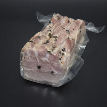 БЕКОН  ДОМАШНІЙ 1/2   В/У   ТМ М`ЯСКОВ кг