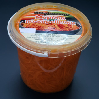 МОРКВА ПО-КОРЕЙСЬКИ  1 КГ  ТМ МІРАСОЛЬ шт